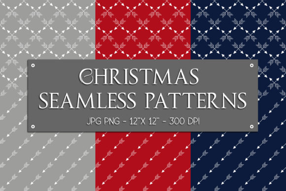 Christmas Nordic Patterns with Arrows
