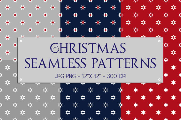 Christmas Patterns with Stars