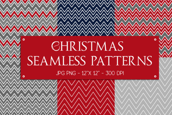 Christmas Scandinavian Seamless Patterns