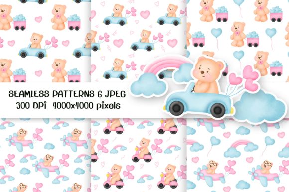 Cute Teddy Bear Seamless Patterns: A Strategic Tool for Creative and Business Applications