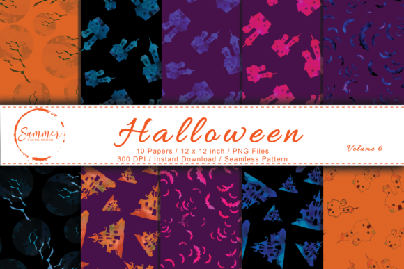Hunted House Halloween Patterns